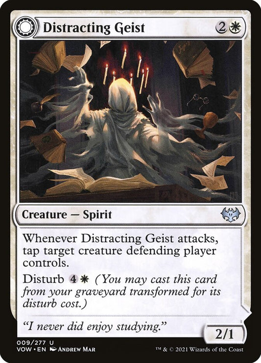 Distracting Geist // Clever Distraction: Innistrad: Crimson Vow