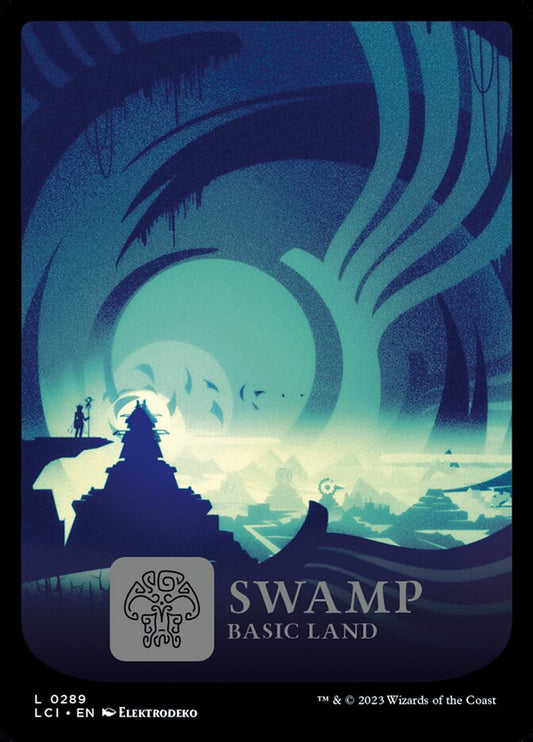Swamp (#289) (Full Art): Lost Caverns of Ixalan