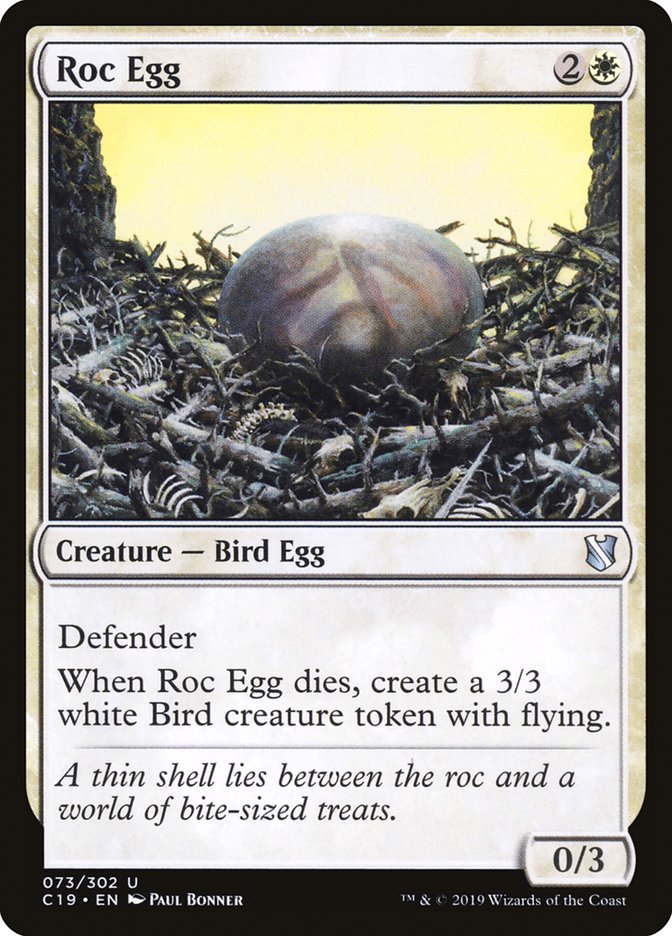 Roc Egg: Commander 2019