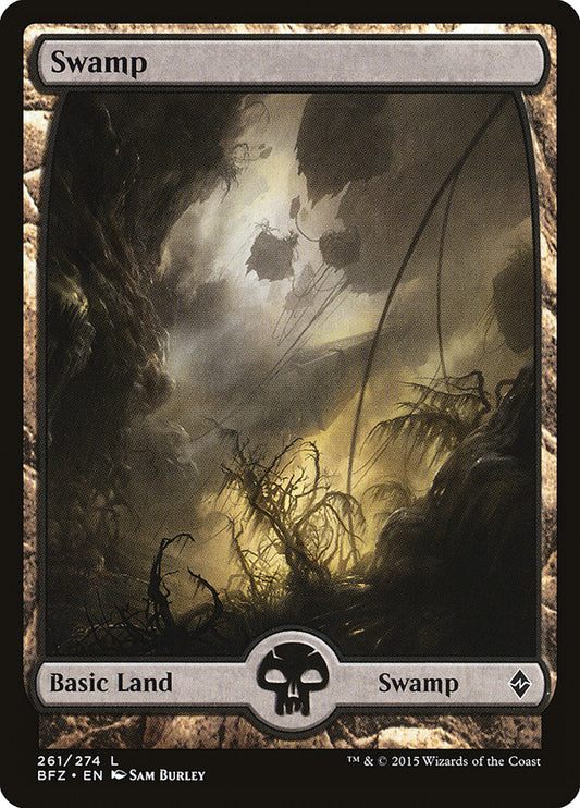 Swamp (#261) (Full Art): Battle for Zendikar