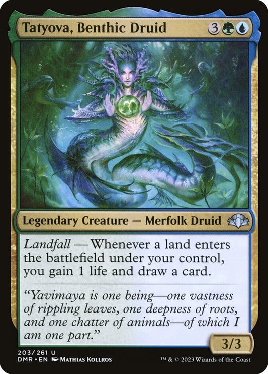 Tatyova, Benthic Druid: Dominaria Remastered