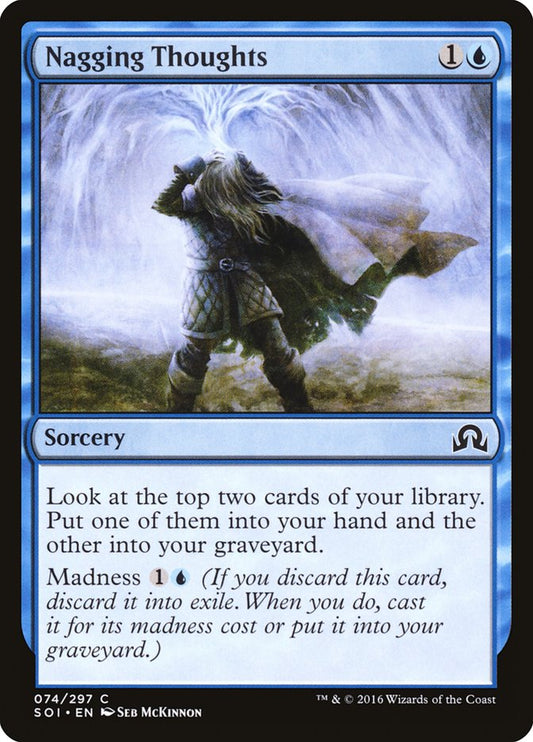 Nagging Thoughts - (Foil): Shadows over Innistrad