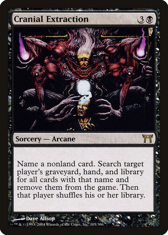 Cranial Extraction - (Foil): Champions of Kamigawa