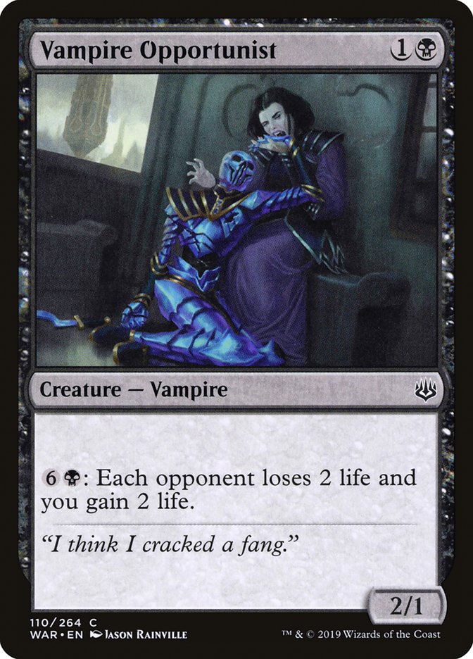Vampire Opportunist - (Foil): War of the Spark