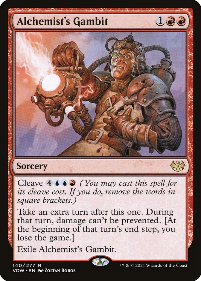 Alchemist's Gambit - (Foil): Innistrad: Crimson Vow