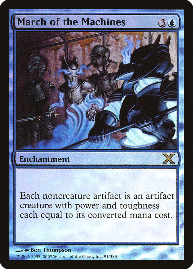 March of the Machines - (Foil): Tenth Edition
