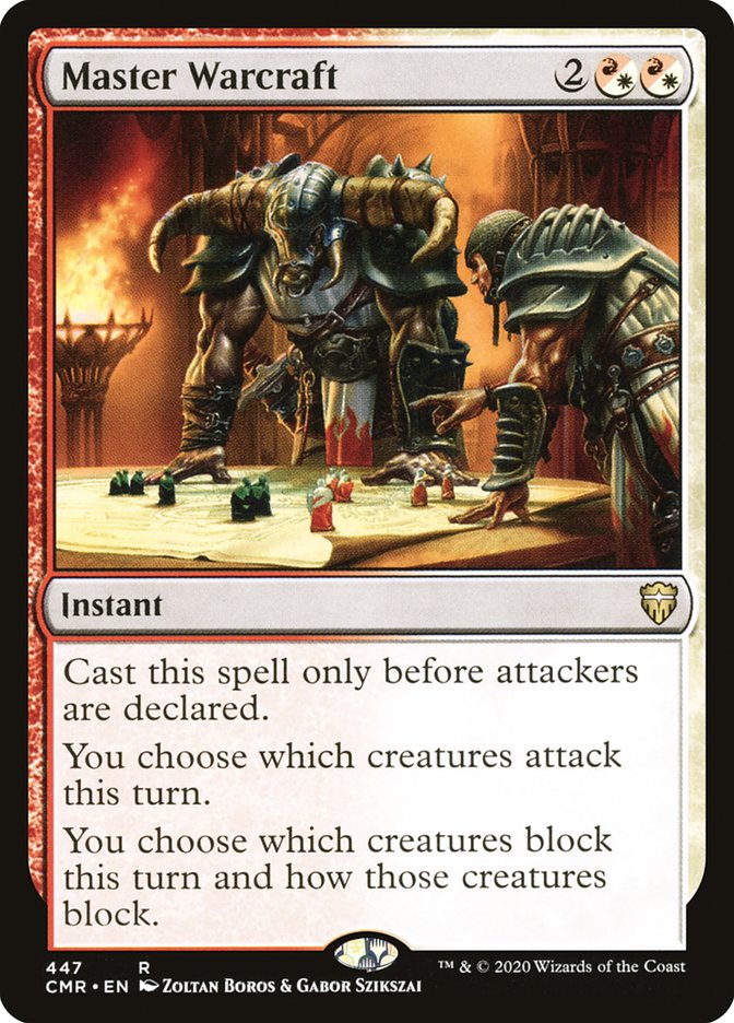 Master Warcraft (Commander Deck): Commander Legends