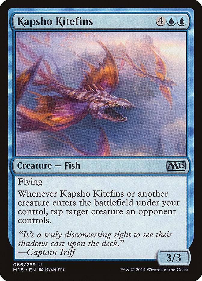Kapsho Kitefins - (Foil): Magic 2015