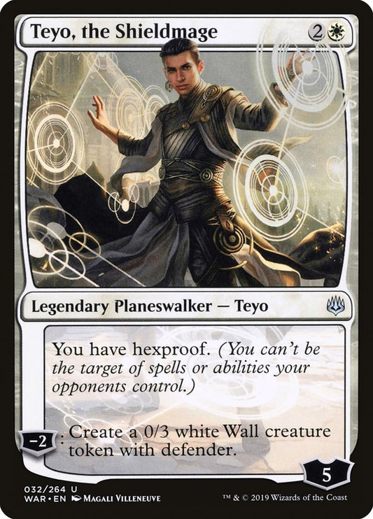 Teyo, the Shieldmage - (Foil): War of the Spark