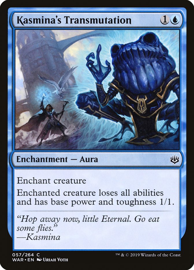 Kasmina's Transmutation - (Foil): War of the Spark