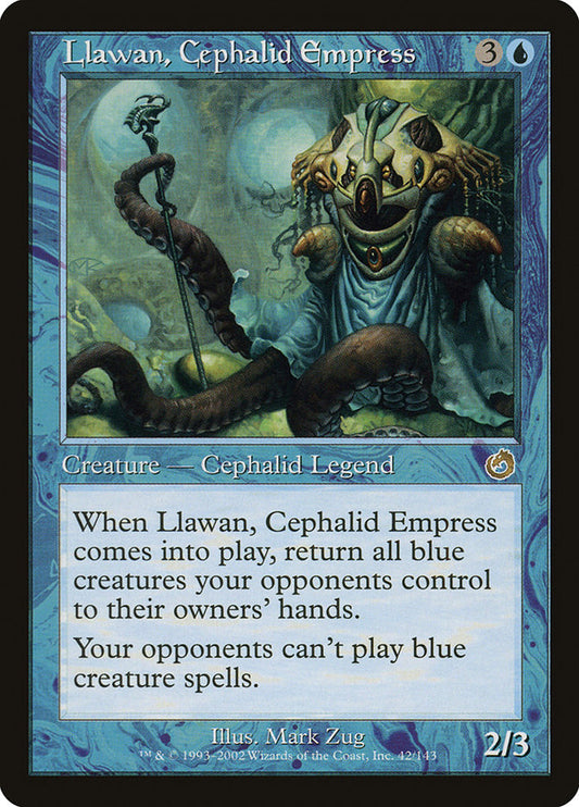 Llawan, Cephalid Empress - (Foil): Torment