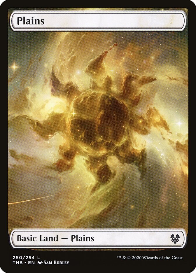Plains (#250) (Full Art) - (Foil): Theros Beyond Death