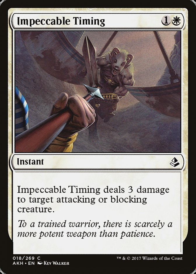 Impeccable Timing: Amonkhet