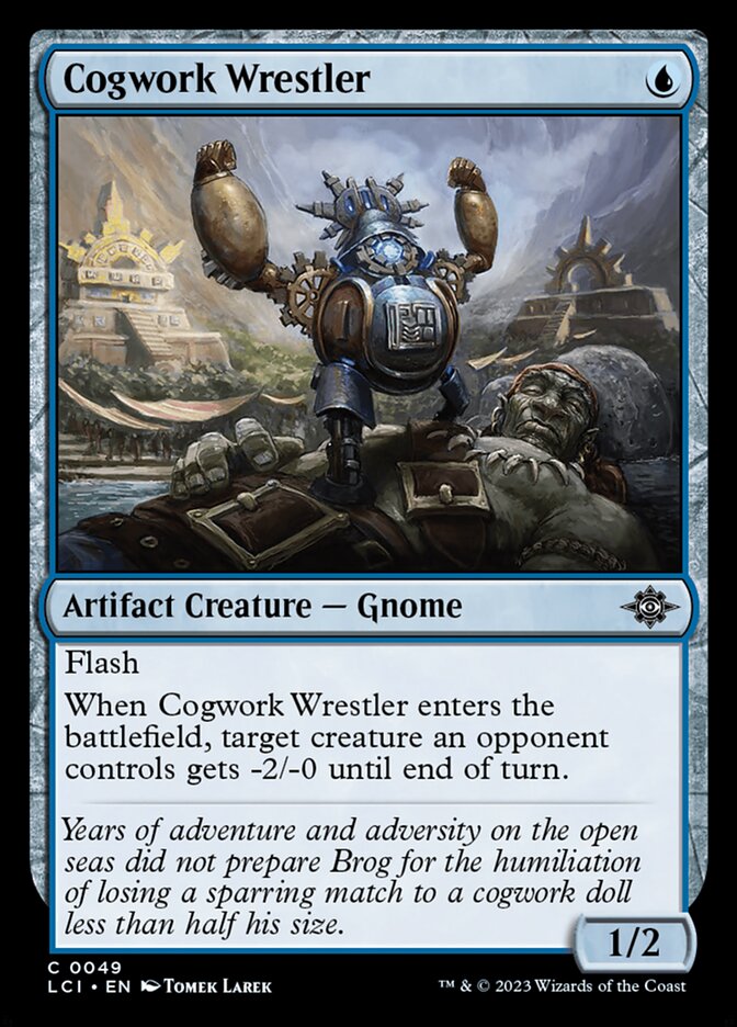 Cogwork Wrestler - (Foil): Lost Caverns of Ixalan