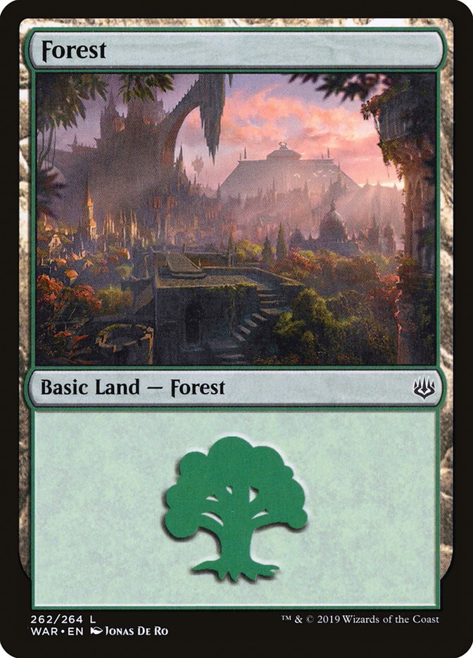 Forest (#262) - (Foil): War of the Spark