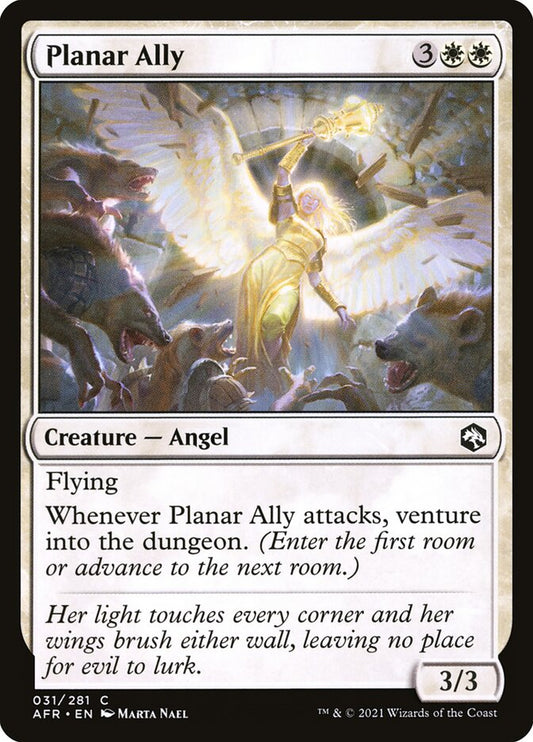 Planar Ally - (Foil): Adventures in the Forgotten Realms