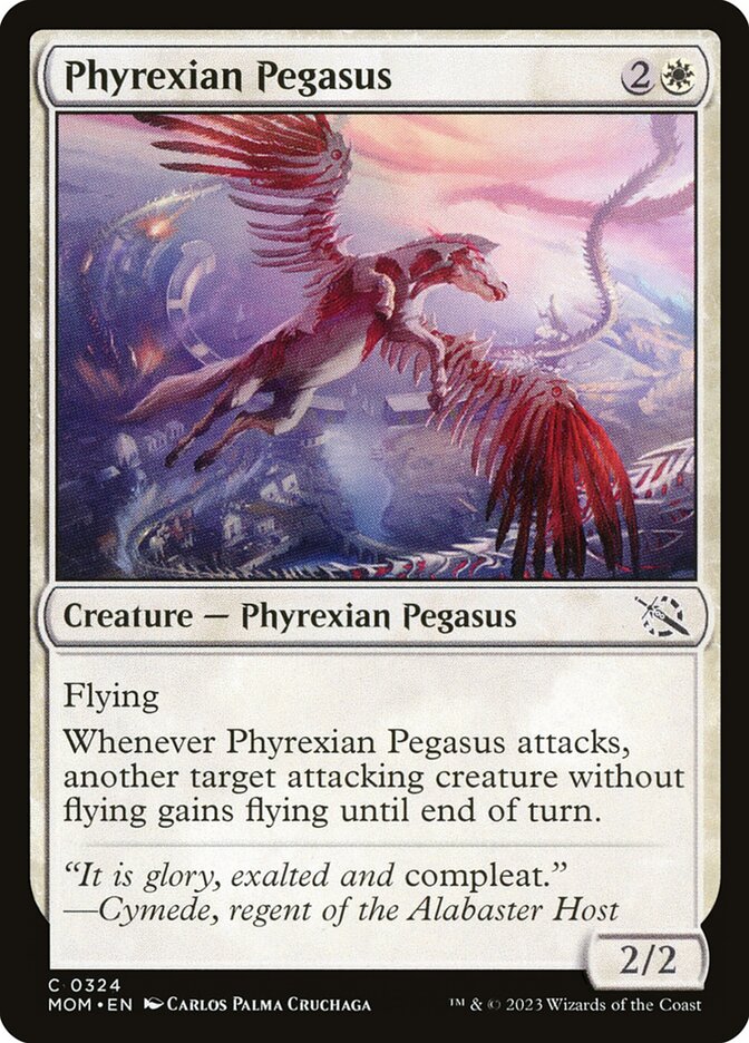 Phyrexian Pegasus - (Foil): March of the Machine