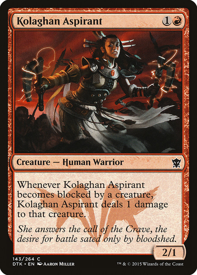 Kolaghan Aspirant: Dragons of Tarkir