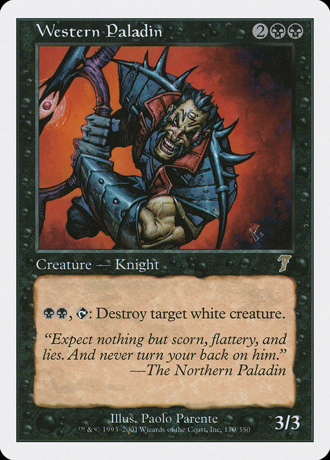 Western Paladin - (Foil): Seventh Edition