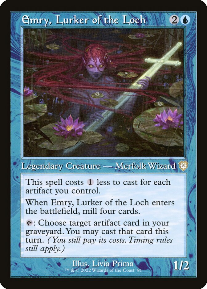 Emry, Lurker of the Loch (Retro Frame): The Brothers' War Commander