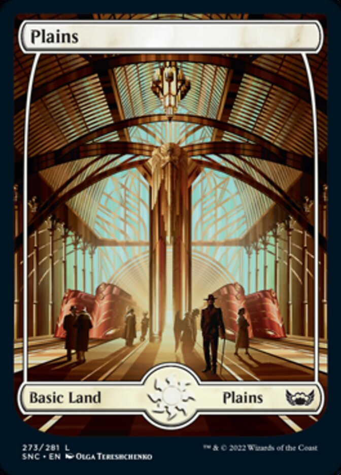 Plains (#273) (Full Art): Streets of New Capenna