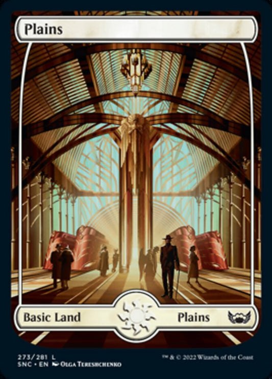 Plains (#273) (Full Art) - (Foil): Streets of New Capenna