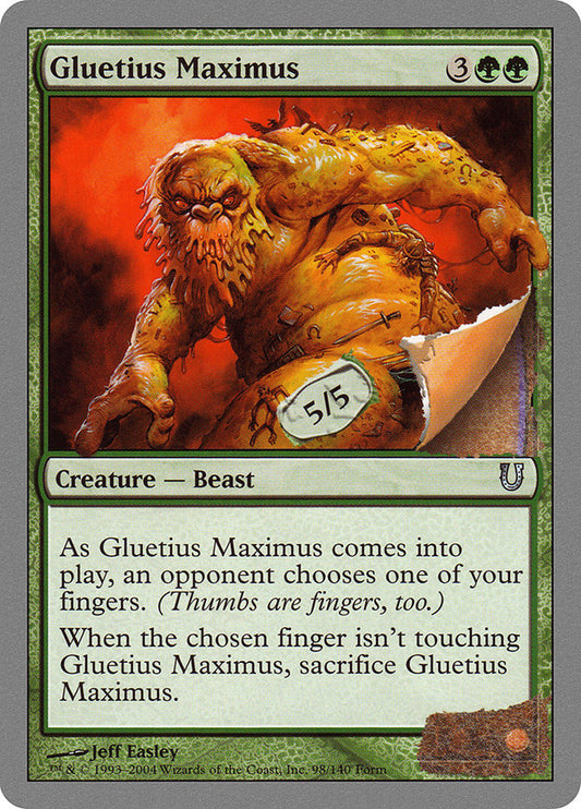 Gluetius Maximus: Unhinged
