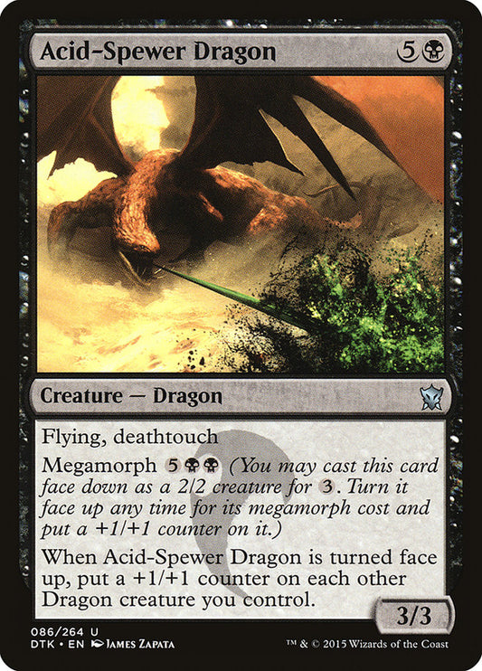 Acid-Spewer Dragon: Dragons of Tarkir