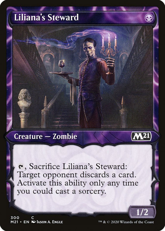 Liliana's Steward (Showcase) - (Foil): Core Set 2021