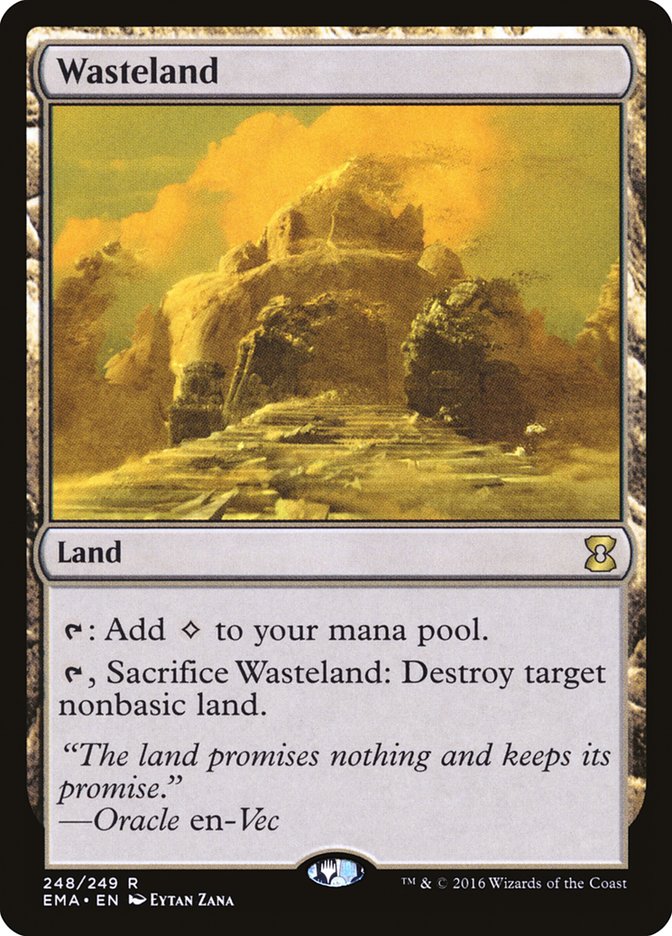 Wasteland - (Foil): Eternal Masters