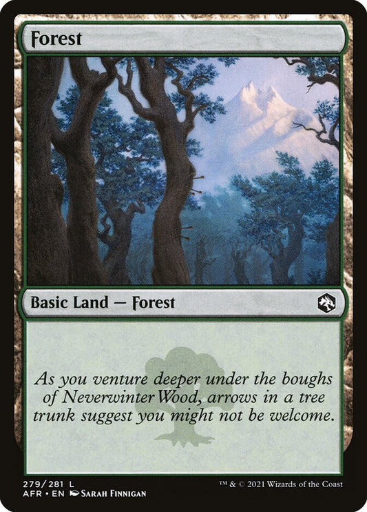 Forest (#279) - (Foil): Adventures in the Forgotten Realms