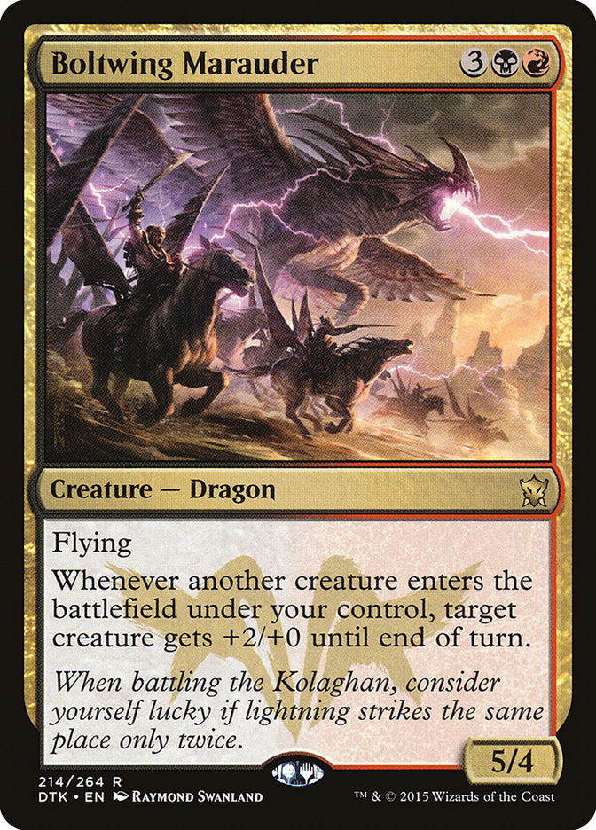 Boltwing Marauder: Dragons of Tarkir