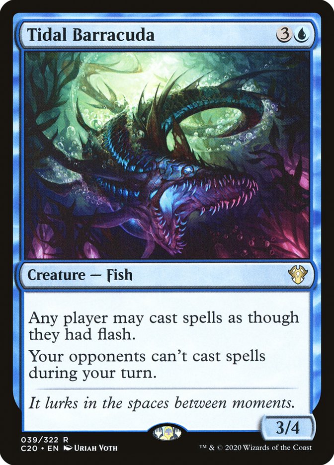 Tidal Barracuda: Commander 2020
