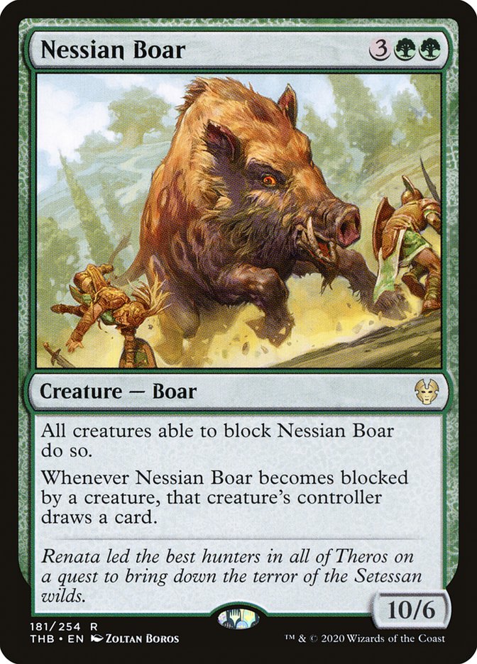 Nessian Boar: Theros Beyond Death