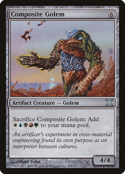 Composite Golem: Tenth Edition