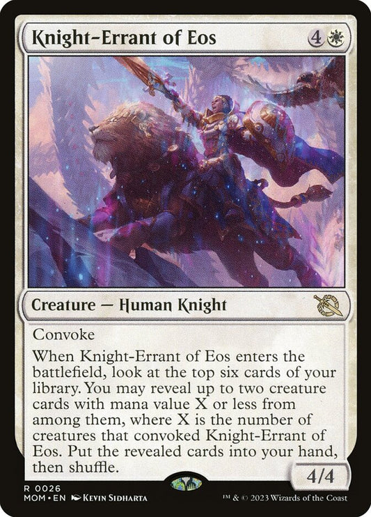 Knight-Errant of Eos - (Foil): March of the Machine