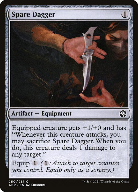 Spare Dagger - (Foil): Adventures in the Forgotten Realms