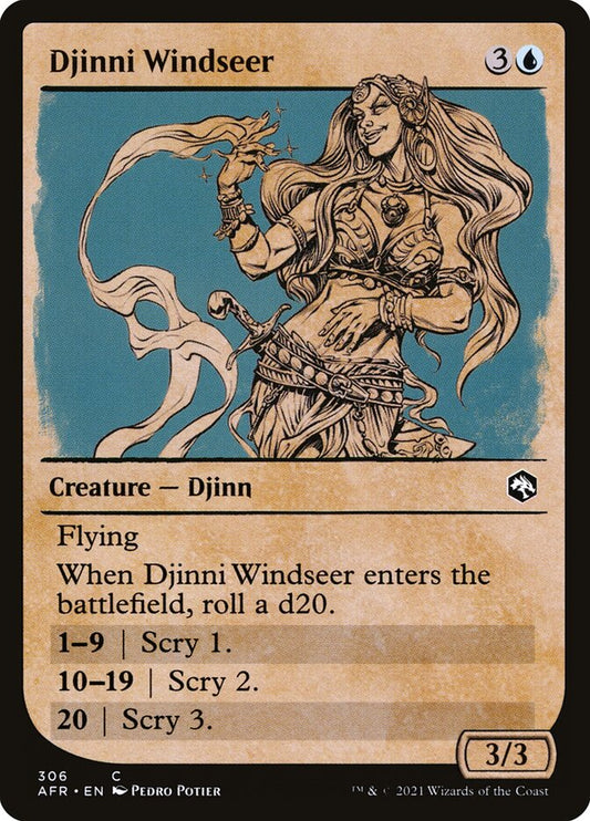 Djinni Windseer (Showcase): Adventures in the Forgotten Realms