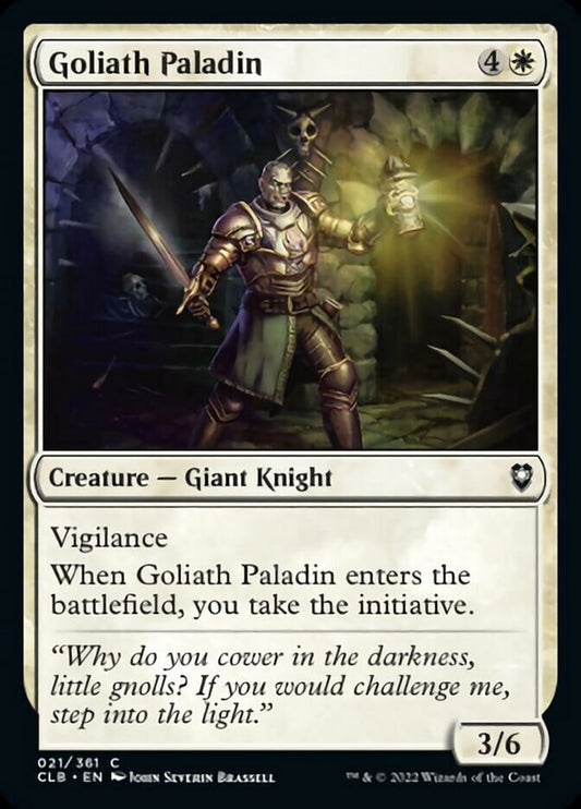Goliath Paladin: Commander Legends: Battle for Baldur's Gate