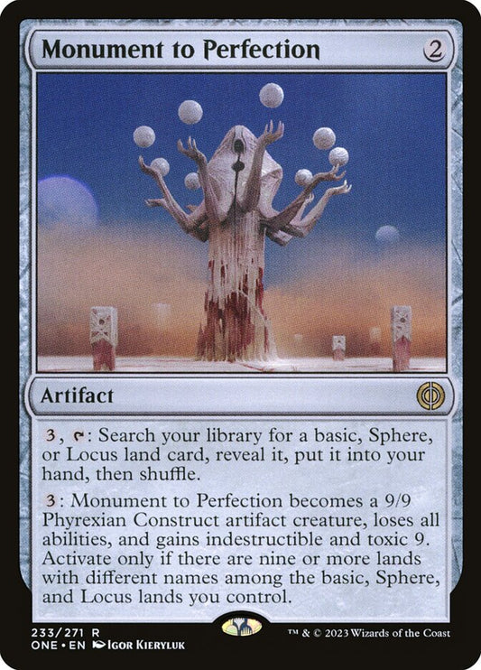 Monument to Perfection: Phyrexia: All Will Be One