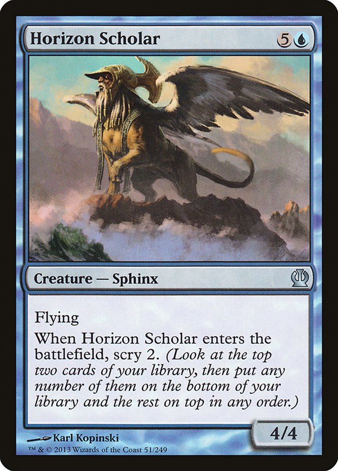 Horizon Scholar - (Foil): Theros