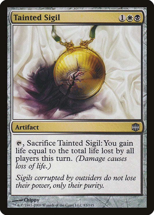 Tainted Sigil - (Foil): Alara Reborn