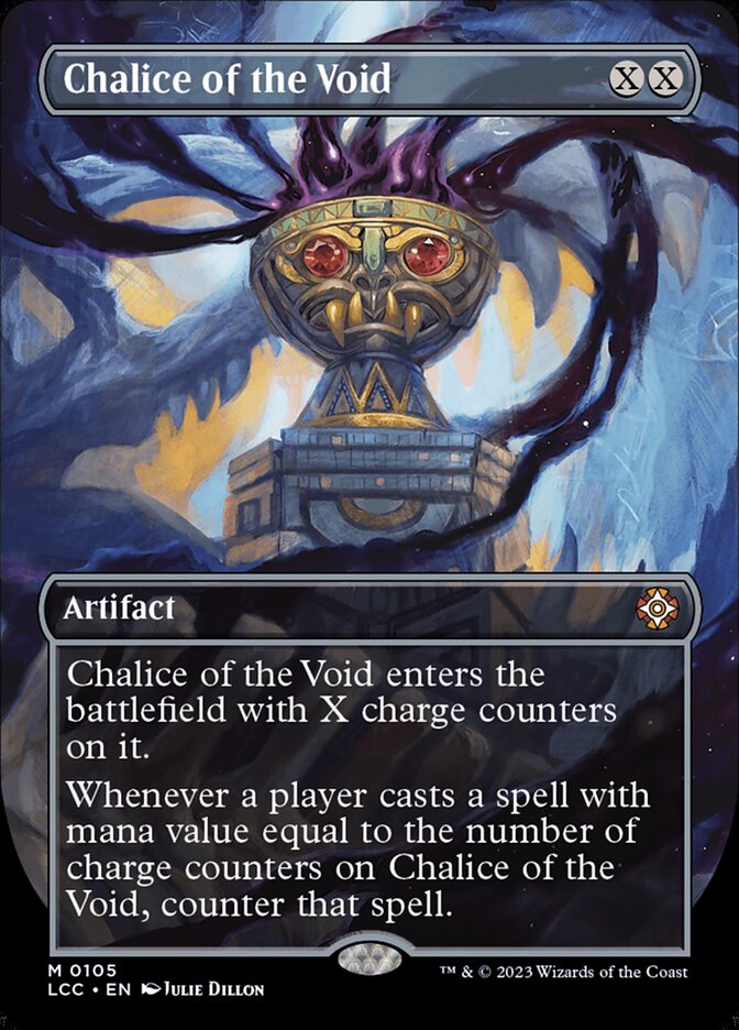 Chalice of the Void (Borderless): The Lost Caverns of Ixalan Commander