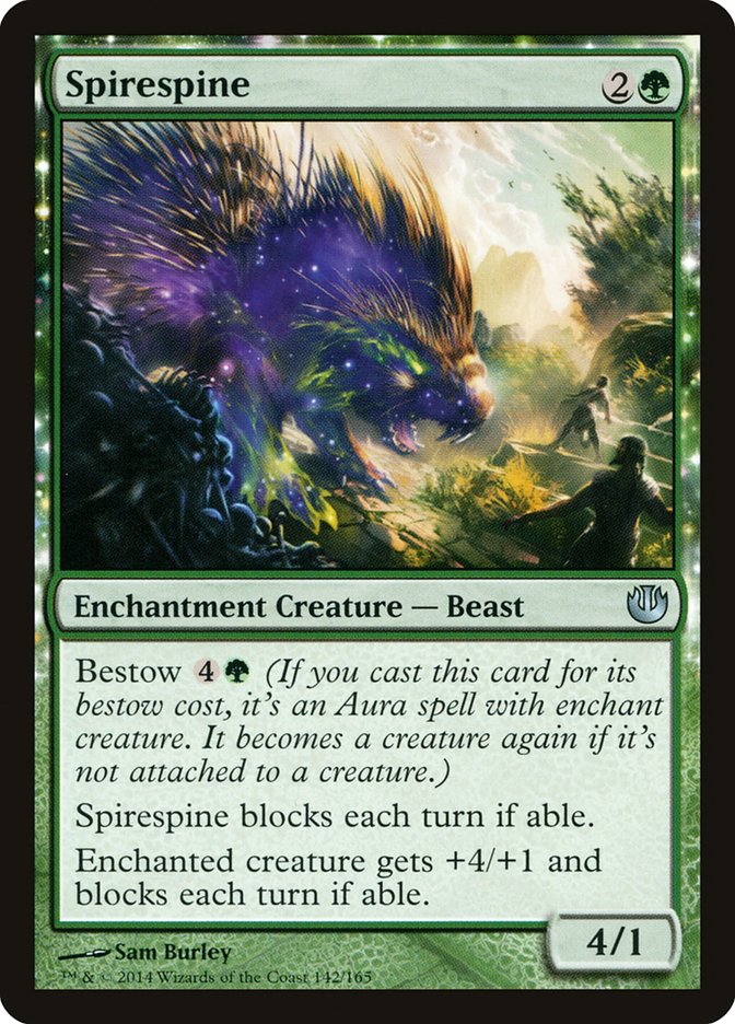 Spirespine - (Foil): Journey into Nyx
