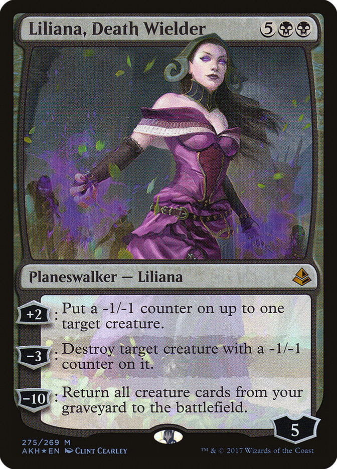 Liliana, Death Wielder (Planeswalker Deck) - (Foil): Amonkhet