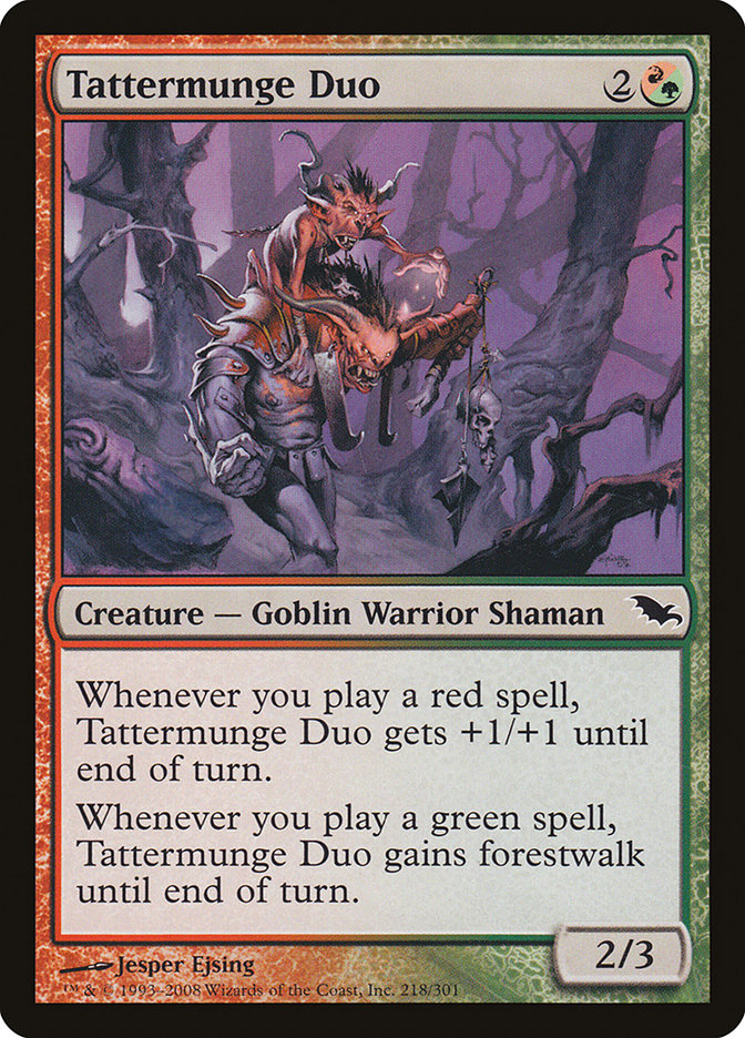 Tattermunge Duo - (Foil): Shadowmoor