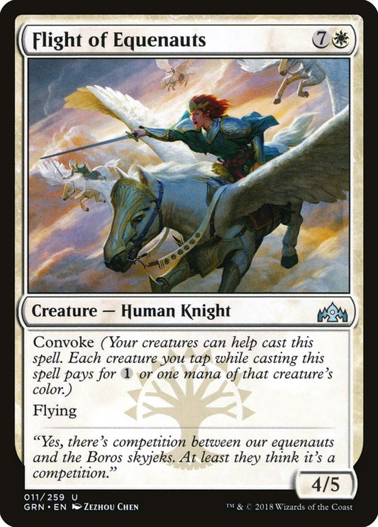 Flight of Equenauts - (Foil): Guilds of Ravnica