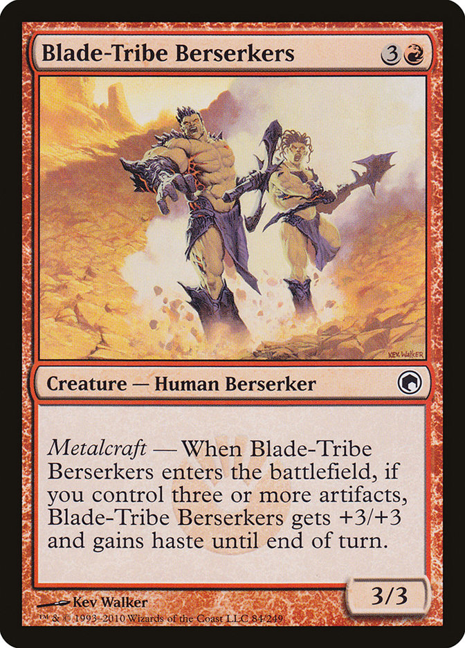 Blade-Tribe Berserkers: Scars of Mirrodin