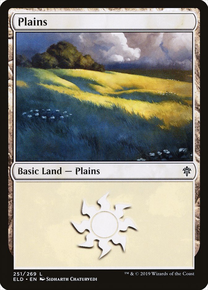 Plains (#251): Throne of Eldraine