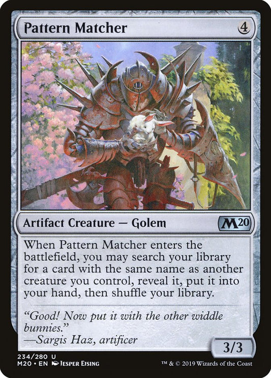 Pattern Matcher - (Foil): Core Set 2020